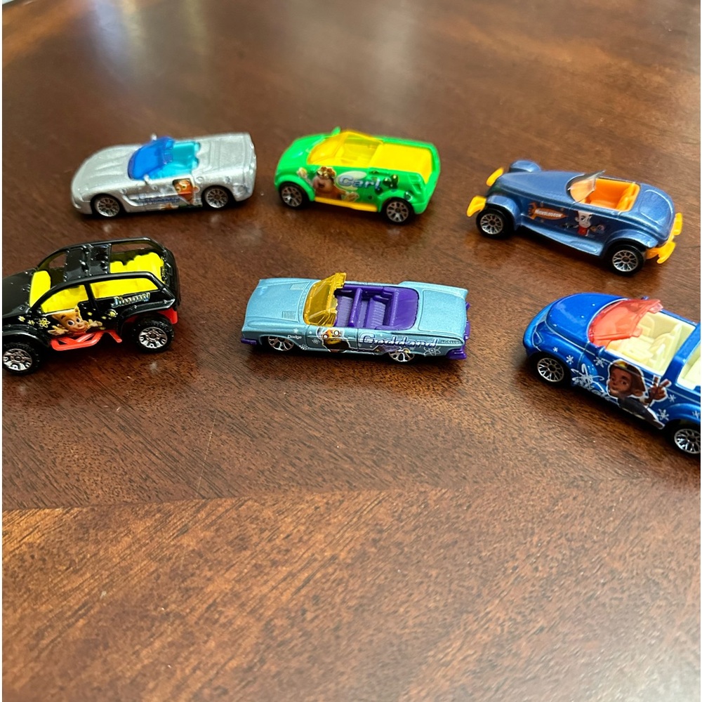 6 Matchbox Nickelodeon Jimmy Neutron Characters Diecast Cars